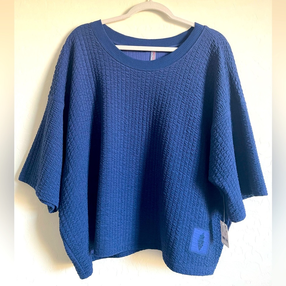 NWT Free People Movement textured crop top